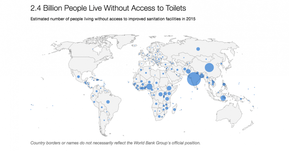 Chart: 2.4 Billion People Live Without Access to Toilets