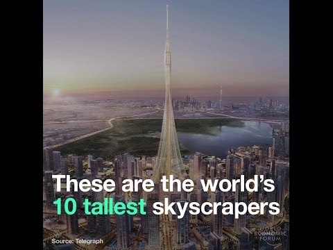 These are the world’s 10 tallest skyscrapers
