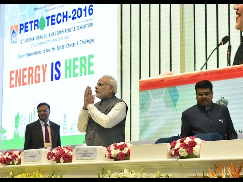 PM Narendra Modi inaugurates Petrotech – 2016 Exhibition in New Delhi