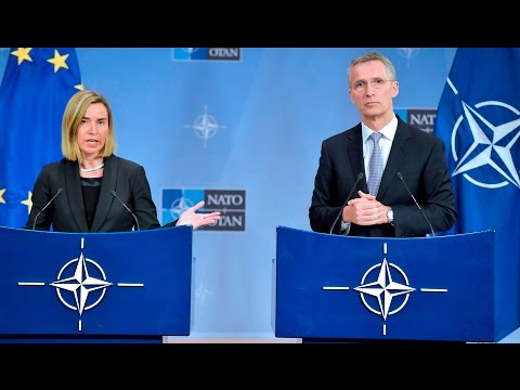 NATO Secretary General with EU High Representative for Foreign Affairs, 06 DEC 2016, Part 1/2