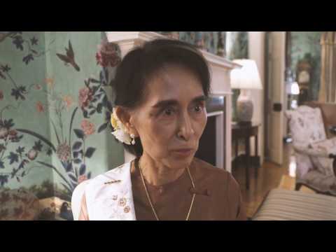 Daw Aung San Suu Kyi of Burma Reflects on Oval Office Visit