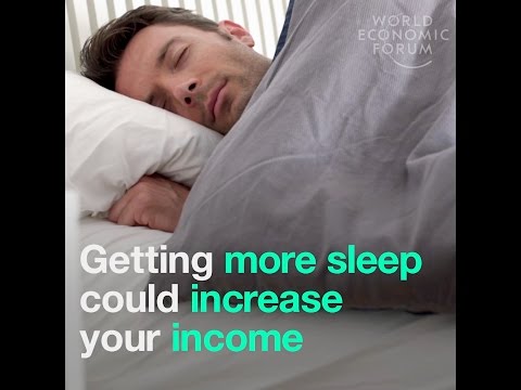 Sleeping more could increase your wages