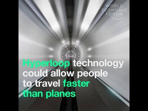 Hyperloop technology could allow people to travel faster than planes