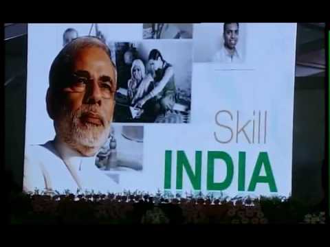 PM Modi at foundation of first Indian Institute of Skills in India, Kanpur
