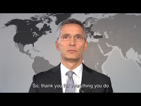 Holiday greetings to the troops