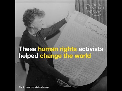 These human rights activists helped change the world