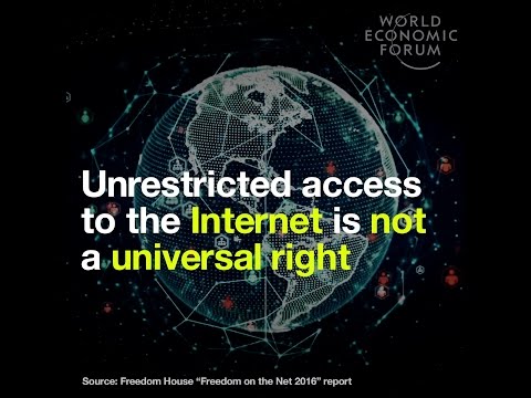 Unrestricted access to the Internet is not a universal right   67% of internet users face censorship