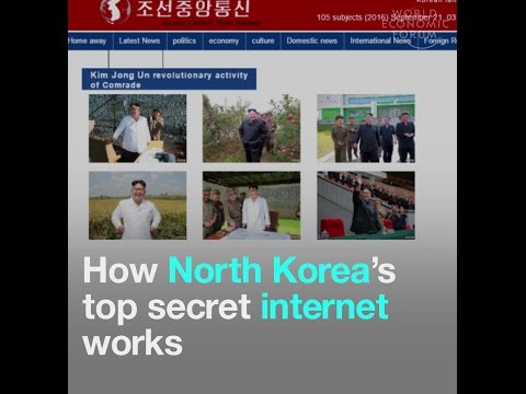 How North Korea’s top secret internet works