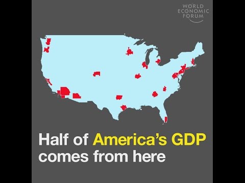 Half of America’s GDP comes from here