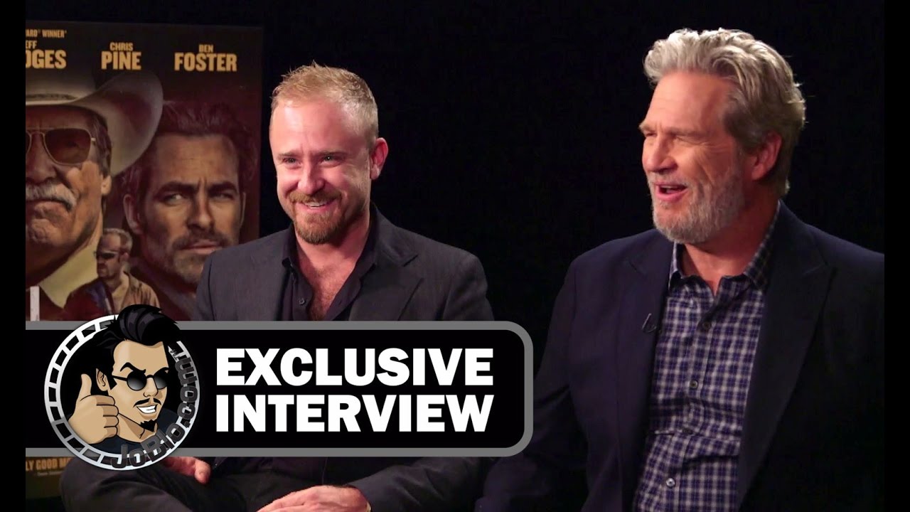 Jeff Bridges and Ben Foster Exclusive Interview – HELL OR HIGH WATER (2016) JoBlo.com