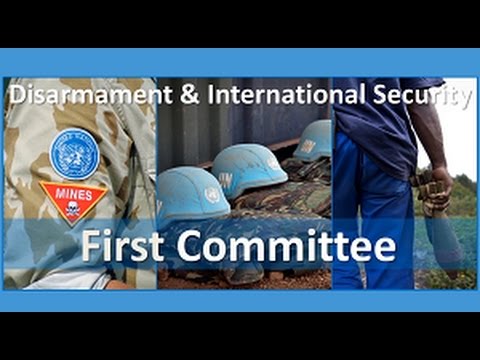 Disarmament and International Security Committee (First Committee) – Promo video