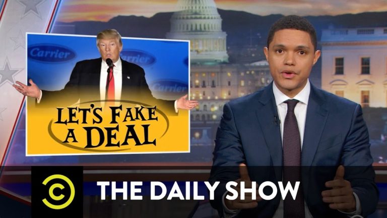 The Daily Show – Trump Fakes a Deal