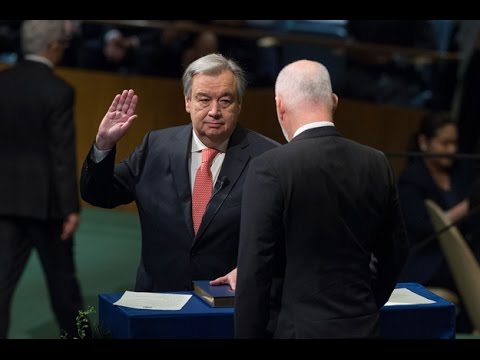 Oath of office of the Secretary-General-designate, 60th plenary meeting, 71st Session