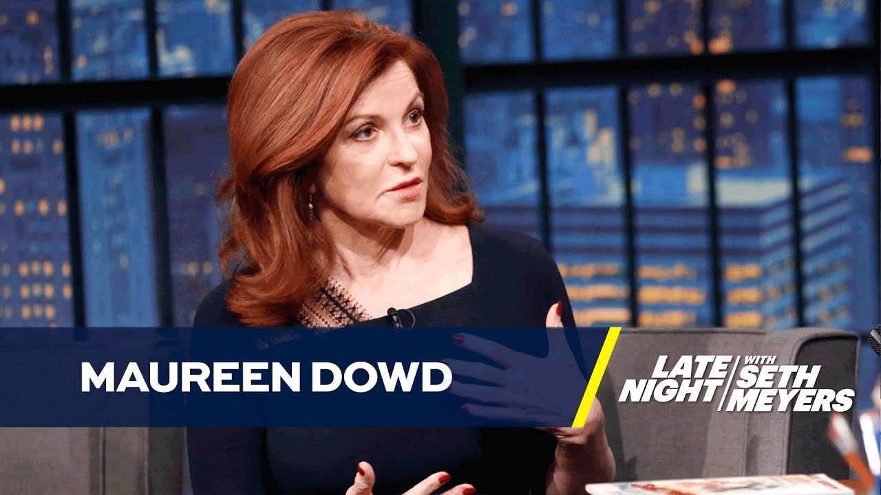 Maureen Dowd Had Coffee with Donald Trump in the ’80s