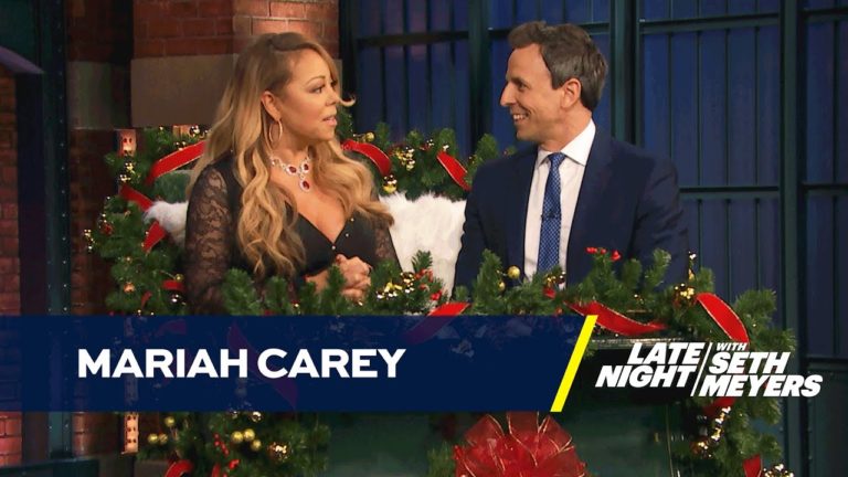 Christmas Queen Mariah Carey Has a Sleigh Interview