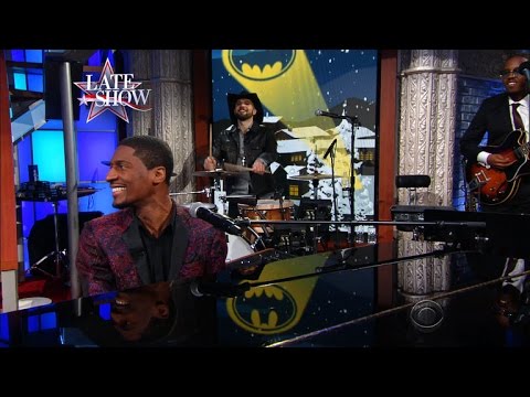 Jon Batiste Performs A Medley Of Batman Christmas Carols