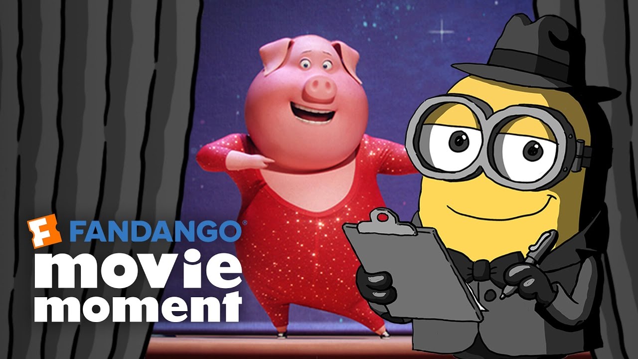 Minions At the Movies React to Sing – Fandango Movie Moment (2016)