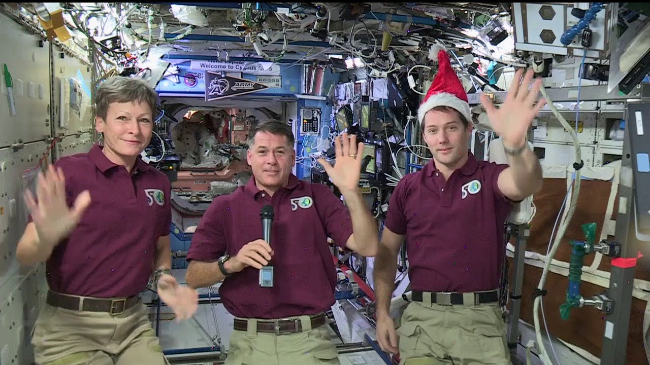 ESA astronaut Thomas Pesquet shares his Christmas plans and wishes on the Intern…