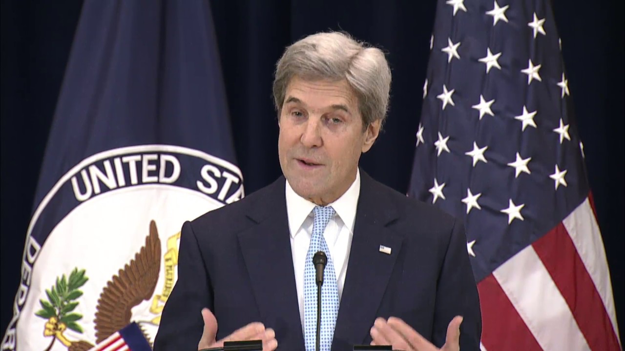 Secretary Kerry Comments on U.S. Engagement with Israel