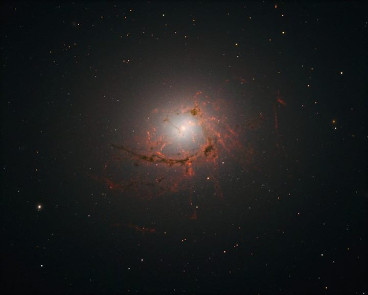 This new image from the NASA/ESA Hubble Space Telescope reveals the intricate st…