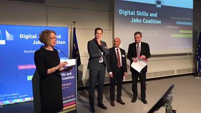 Presentation of the “shared concept” for a digital skills st…