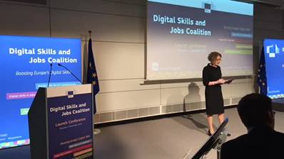 Launch of the Digital Skills and Jobs Coalition by Commissio…