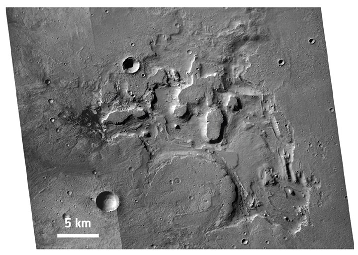 ESA’s Mars Express and NASA’s Mars Reconnaissance Orbiter (MRO) provide new evid…