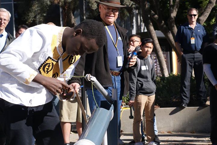 Students from as far away as Tanzania strutted their enginee…