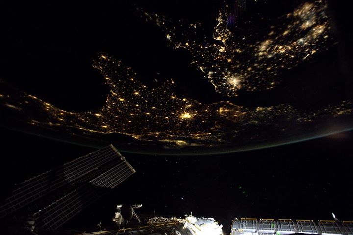 ESA’s Thomas Pesquet took this picture on 1 December. He says, “We’ve been getti…