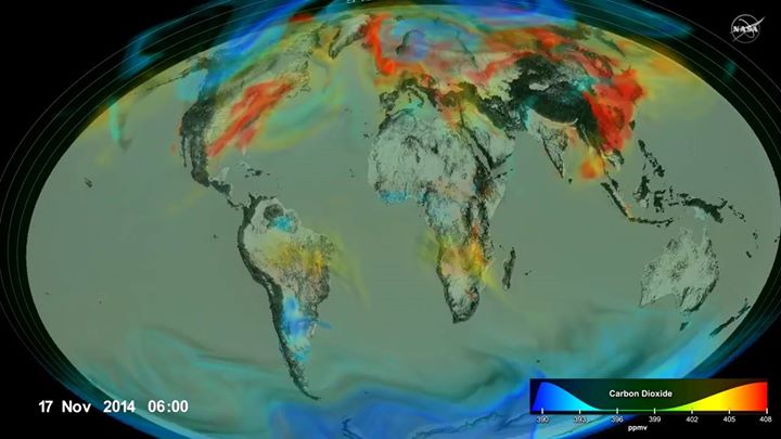 Scientists have tracked the rise of heat-trapping carbon dio…