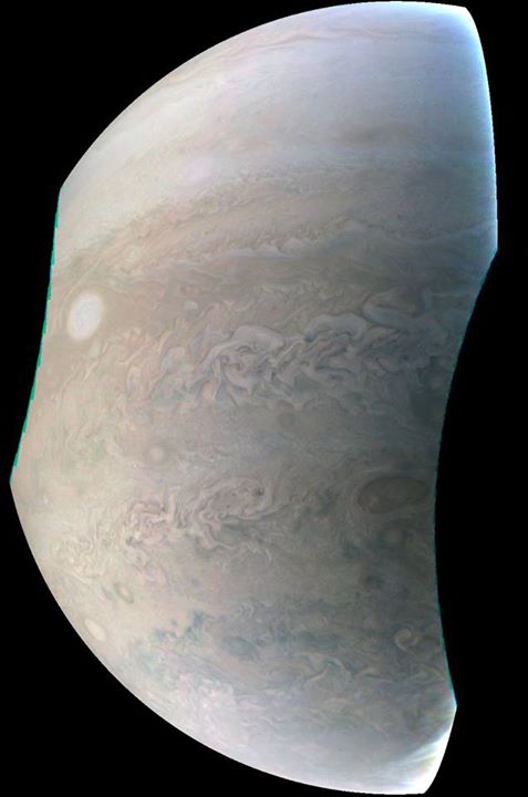Our Juno spacecraft took this image highlighting the seventh…