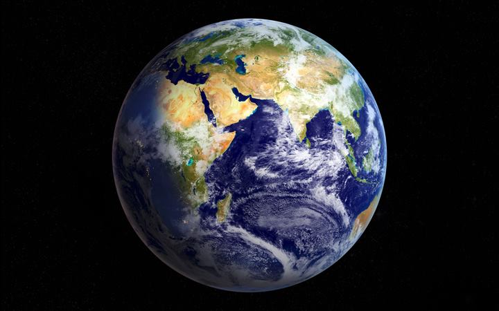At any given time, nearly 70% of Earth’s surface is covered …