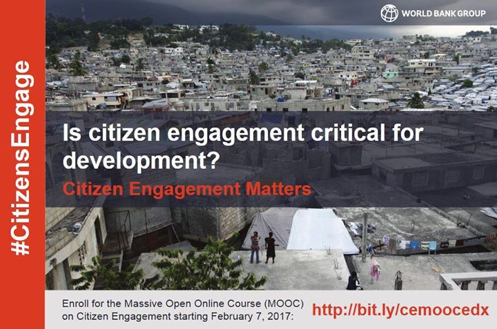 Government works best when citizens are directly engaged in …