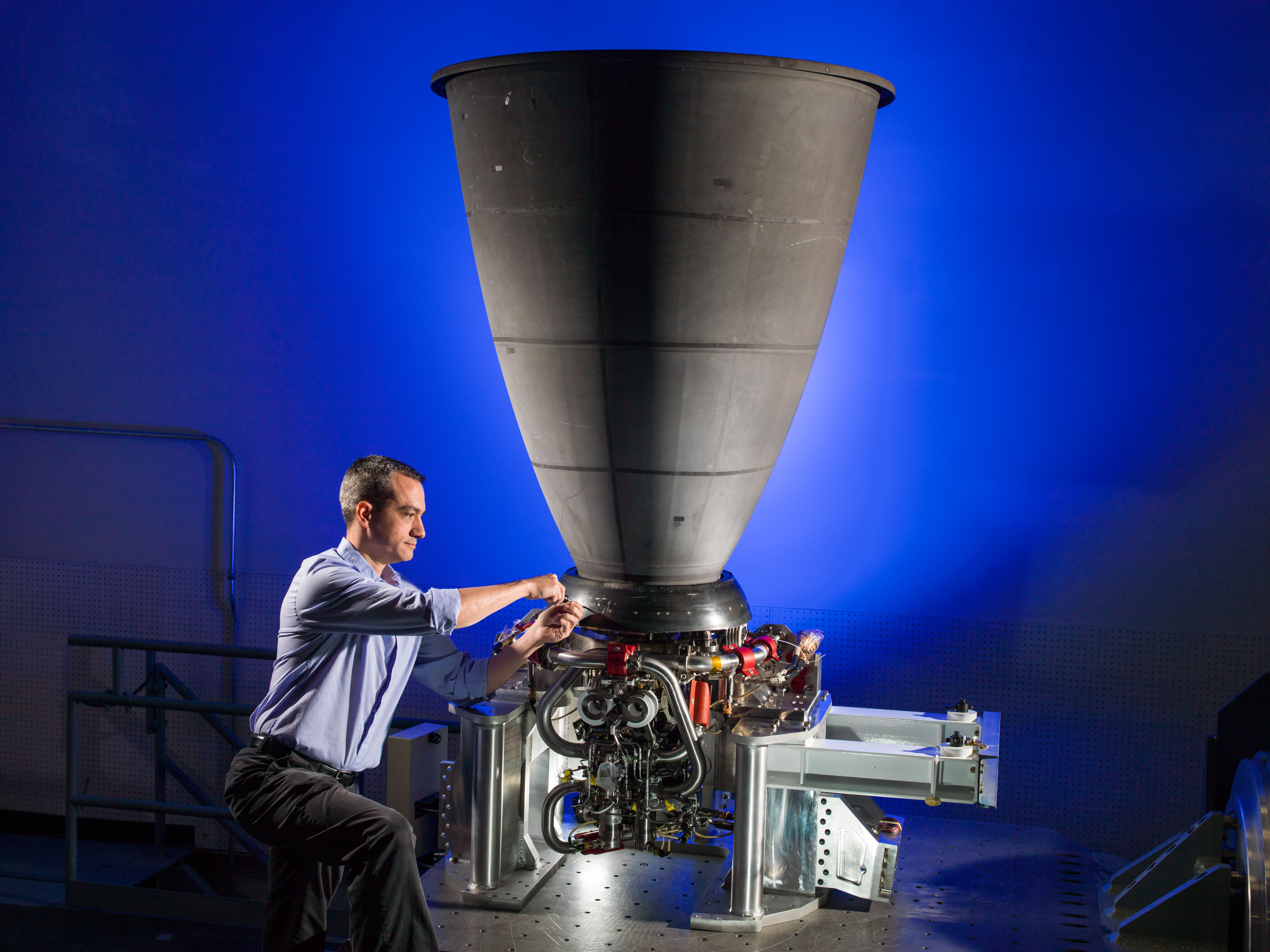 Orion main engine arrives in Europe