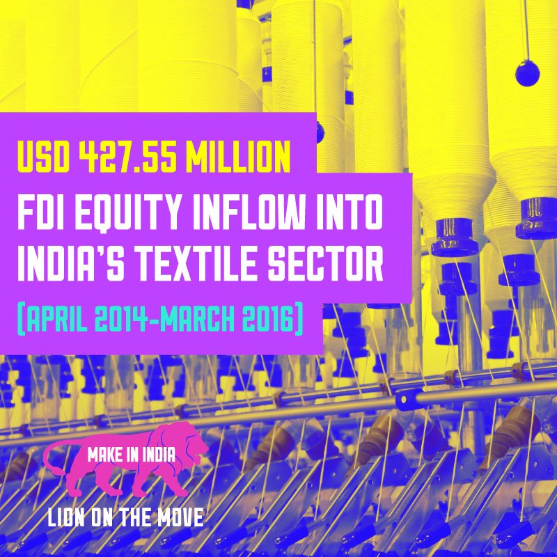 17% growth in FDI equity inflow into the sector – from USD 197.42 mn (2014-15) t…