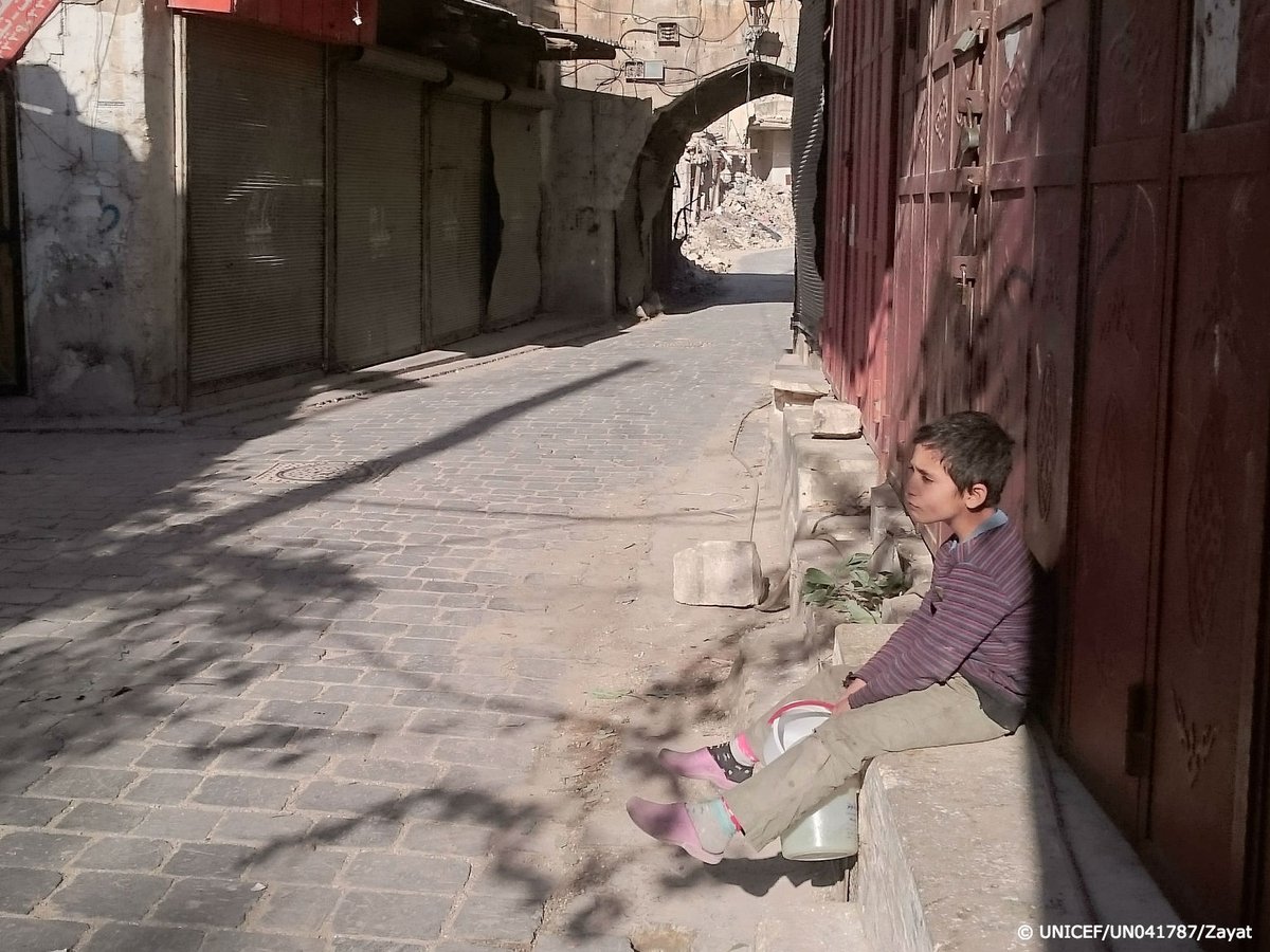 The number of children living under siege in #Syria has doubled in less than one…