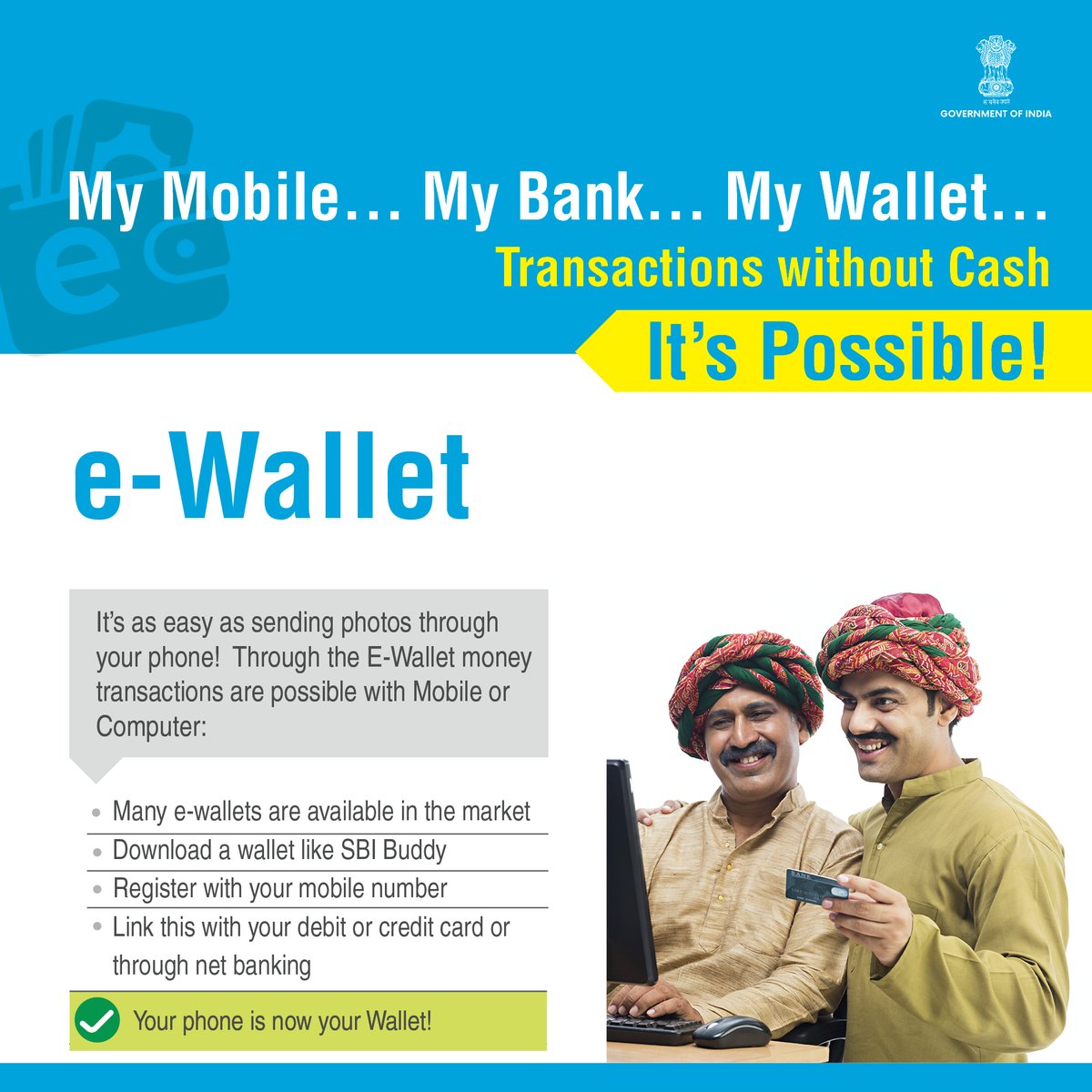 Your phones can become your e-wallets. …
