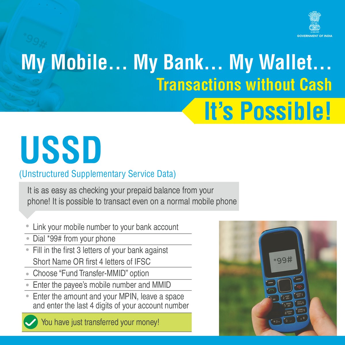 Moving towards increased cashless transactions. …