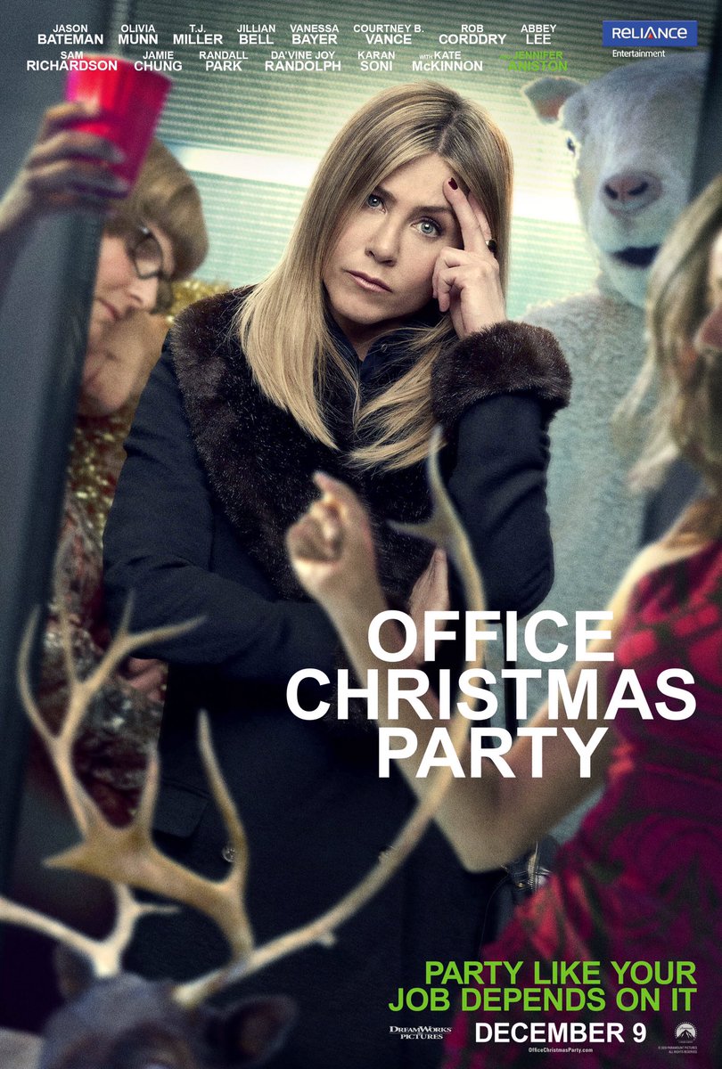 Jennifer Aniston’s  “Office Christmas Party” To Be Released..