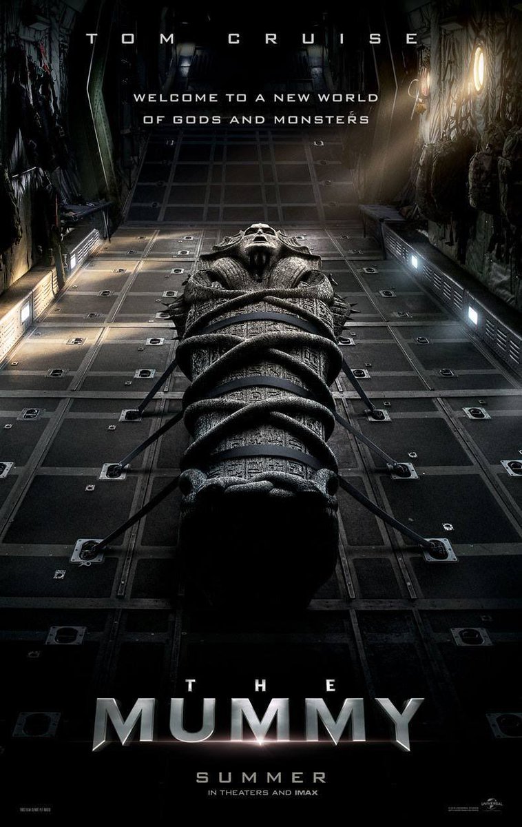 Release Date & Brand New Poster of Tom Cruise’s “The Mummy”