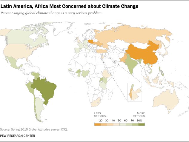 What the world thinks about climate change in 7 charts  …