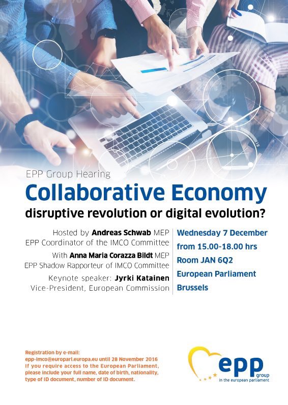 Looking forward to discuss with @EPPGroup MEPs on #collaborat…