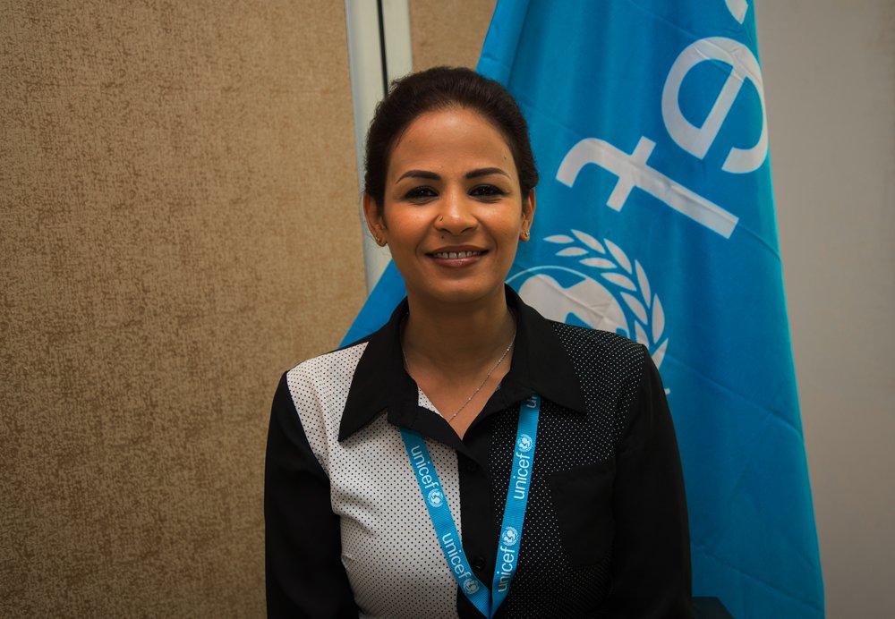 Welcome #NancyAjaj, @UNICEFSudan’s new National Ambassador, to the UNICEF family…