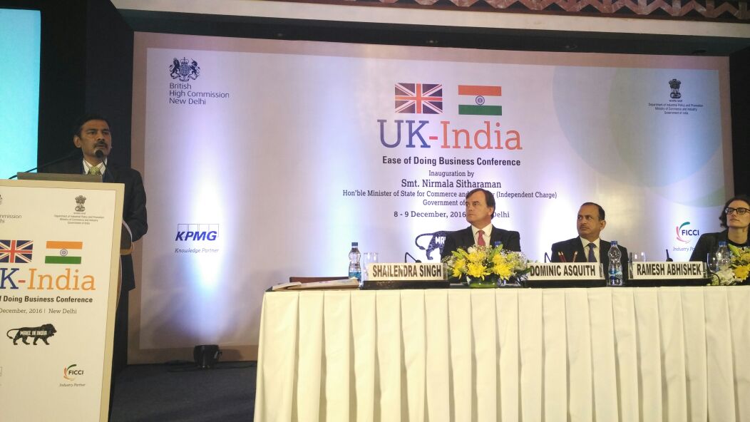 India-UK Ease of Doing Business National Conference …