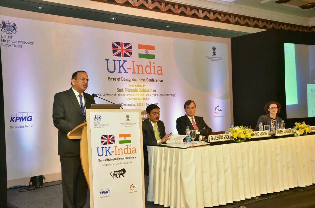 Secretary, DIPP addressing the audience …
