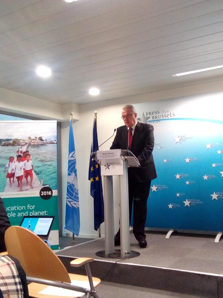 “Education is one of the main forces behind sustainable developmen…