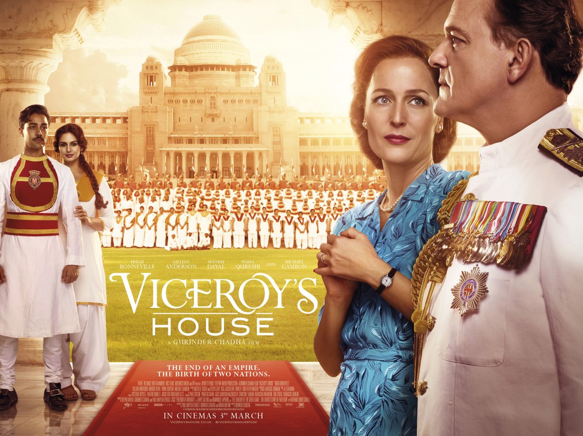 Brand New Poster of Viceroys House | British Rule In India