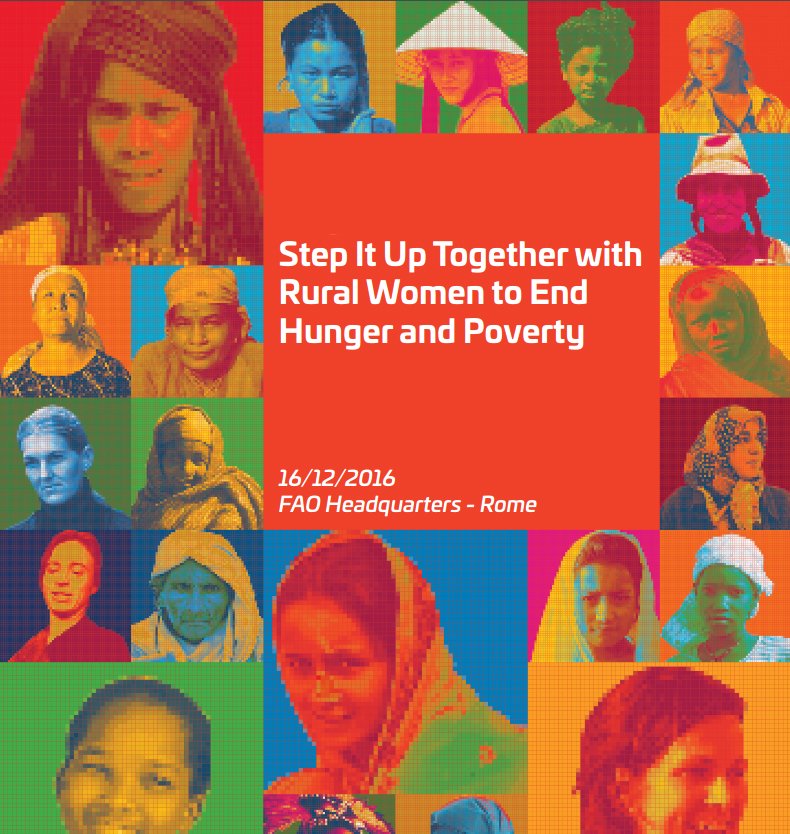 Starting tomorrow: Step It Up Together with Rural Women to End Hunger and Povert…