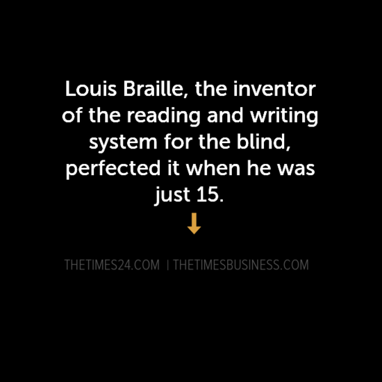 Louis Braille, the inventor of the reading and writing system for the blind, perfected it when he was..