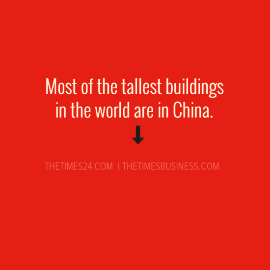 Most of the tallest buildings in the world are in..
